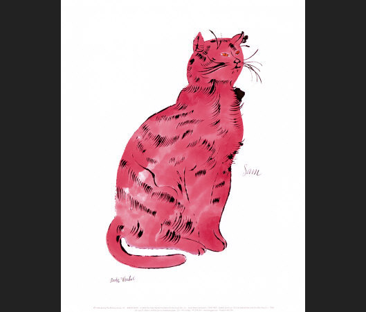 Andy Warhol Pink Sam